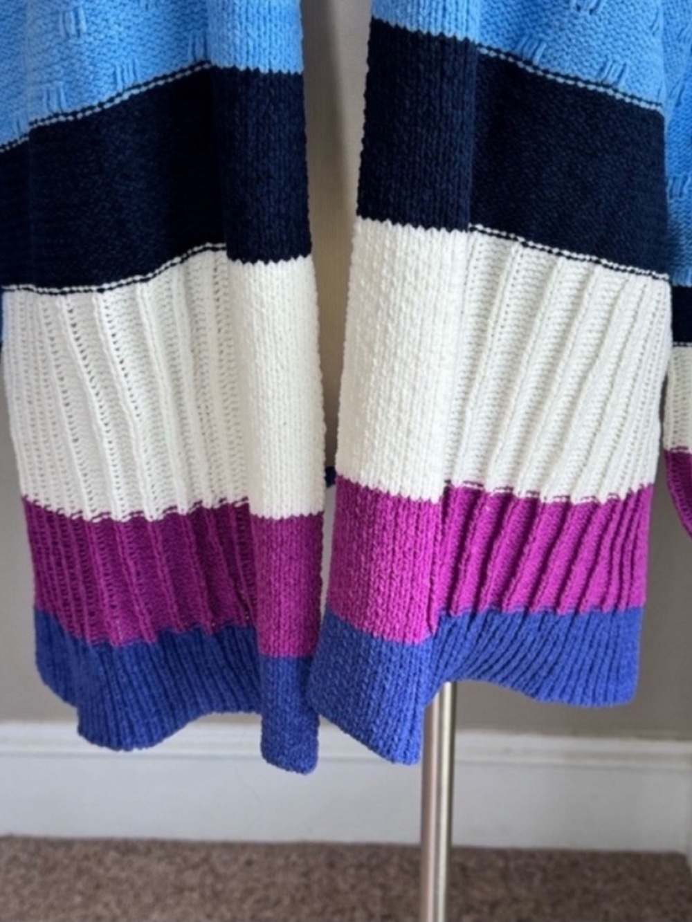 Maurices Striped Chenille Cardigan - Picture 5 of 10